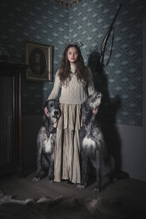 Fabel - genser med fletter