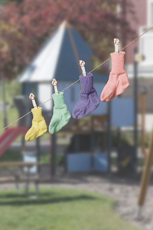 Varmende fillesokker til baby