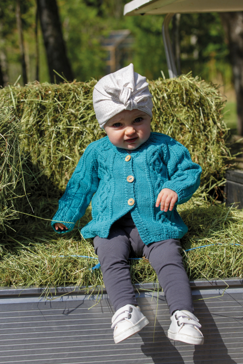 92229. 'Penny' - jakke til barn og baby