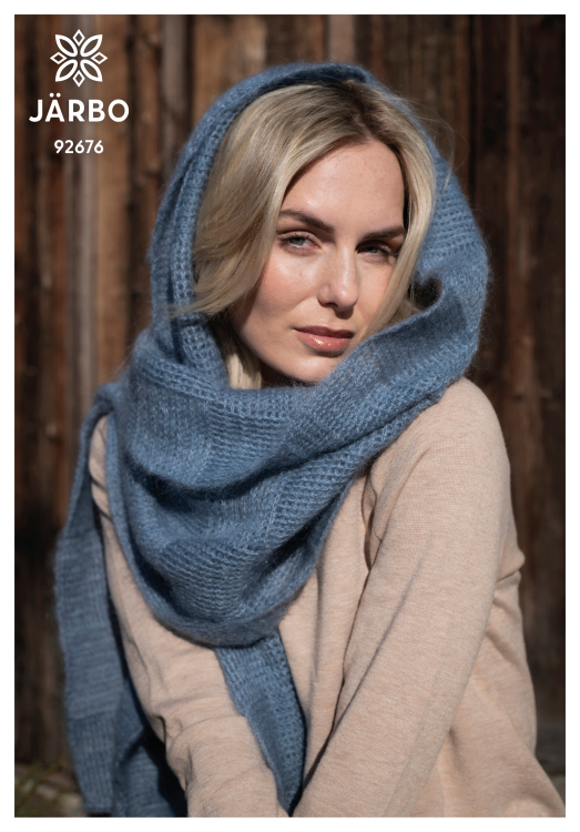 Morgondagg – heklet sjal