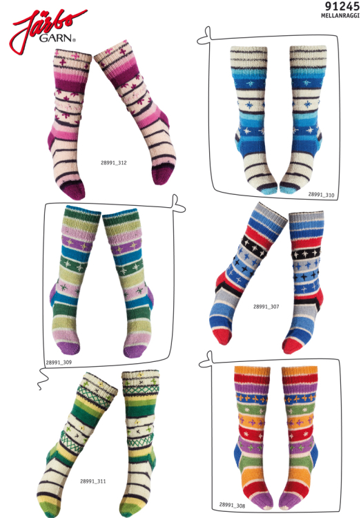 Sokker med langt skaft