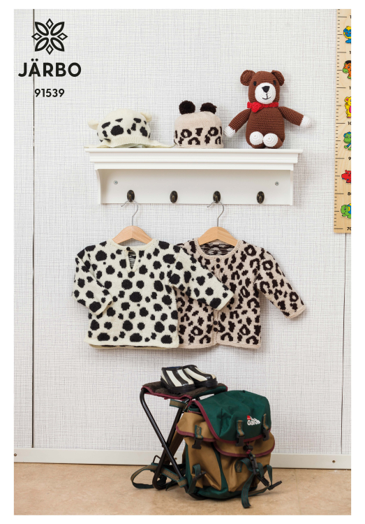 91539. BABYPLAGG MED DYREMØNSTER