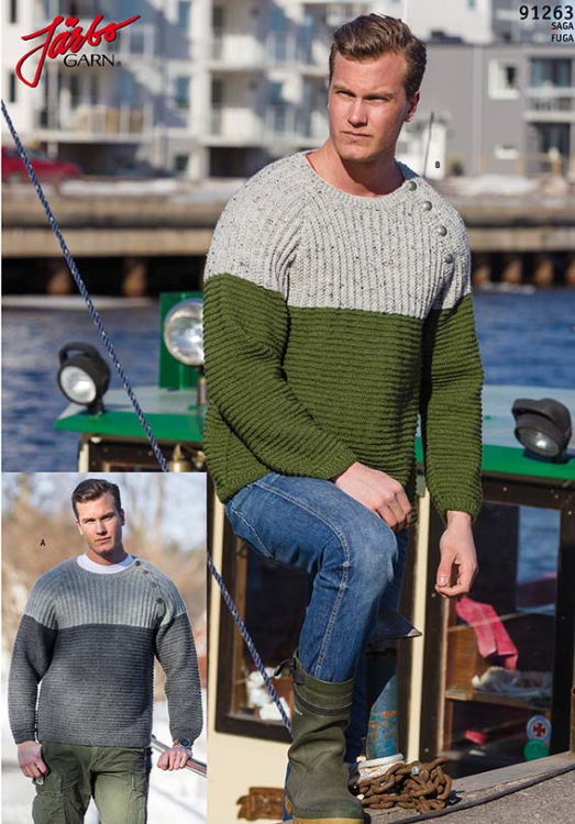 91263. TOFARGET GENSER MED RAGLANERME 