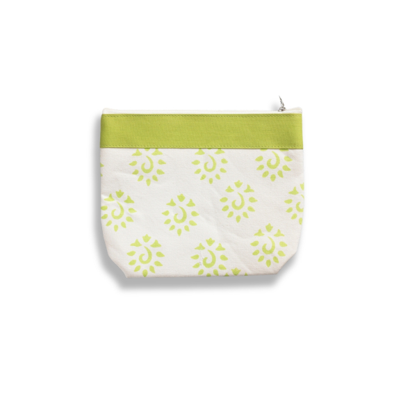 Veske med glidelås– XL grønn