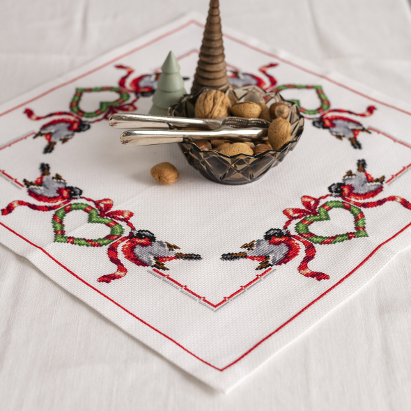 Herrer og hjerter - duk