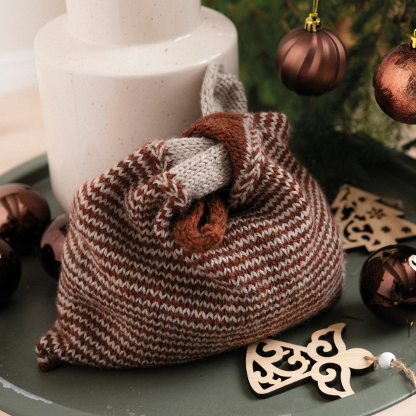 Årsta - stripete prosjektpose