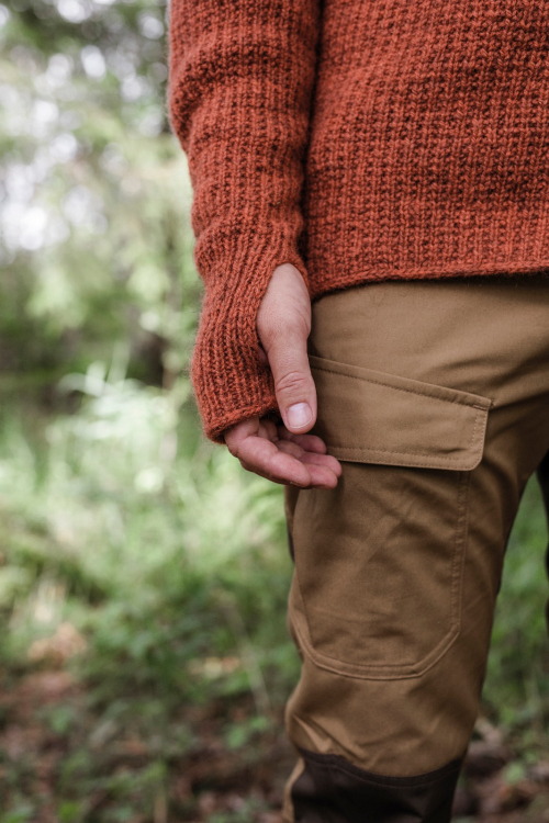 Gryten – herrejakke med glidelås