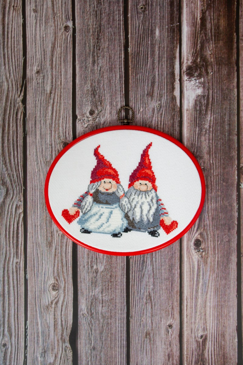 Nissepar med hjerter - flexiboard