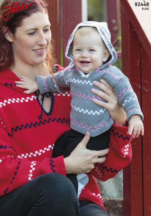 92448. 'Sally' - pippigenser med hette til baby