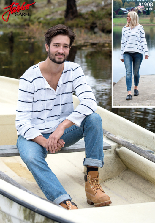 Stripete unisexgenser