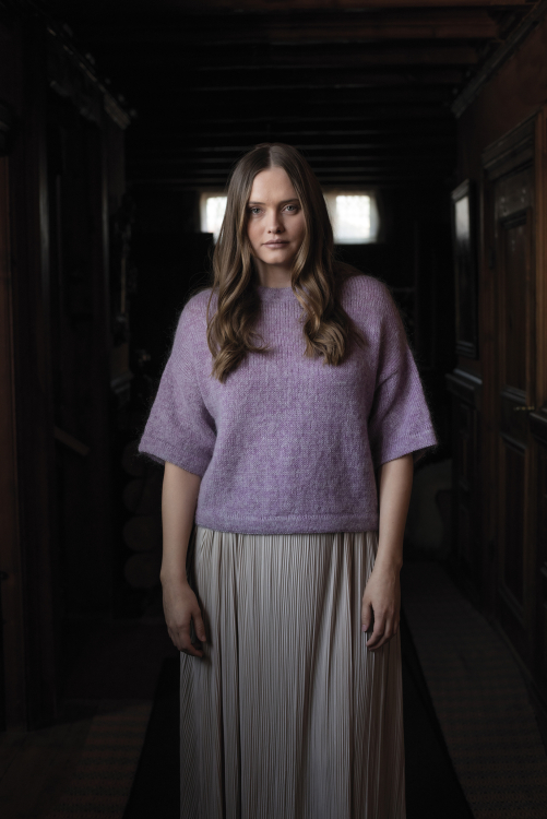 Snöfall – boxy t-skjorte