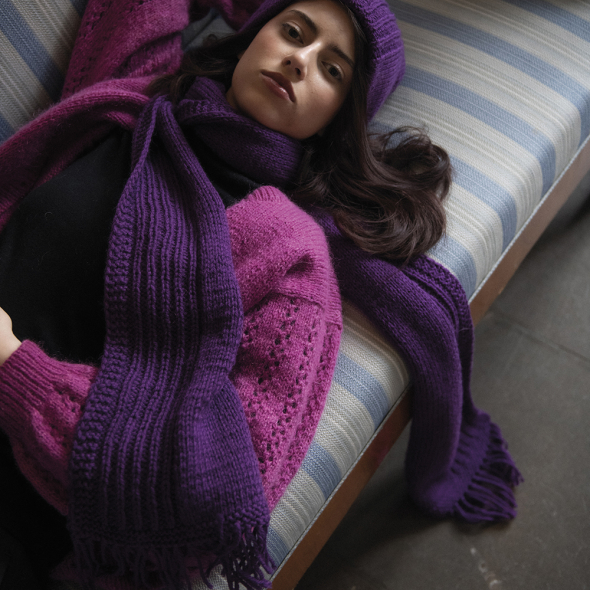 Regi - strikket skjerf