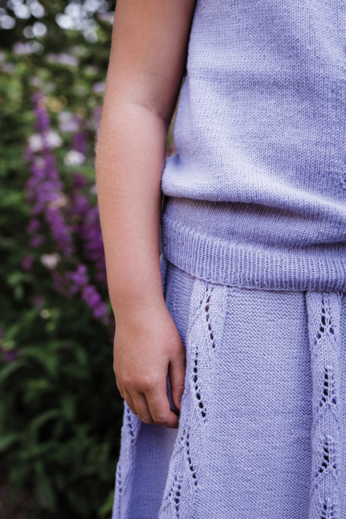 Blåklint - barneskjørt