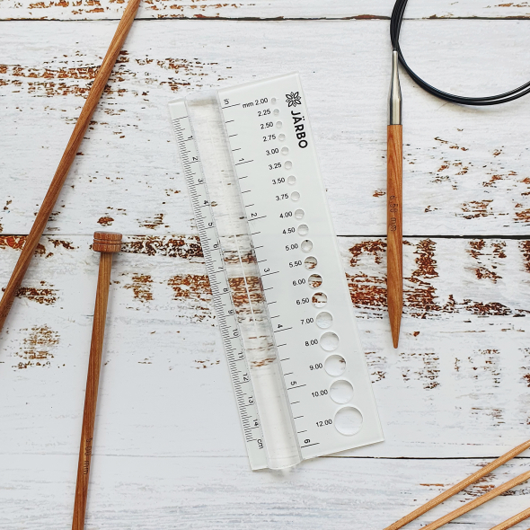 Pinnemål med linjal fra Järbo