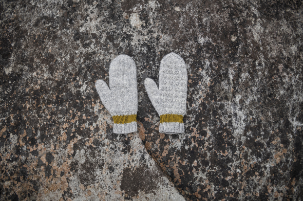 Glaciär – votter med fôr