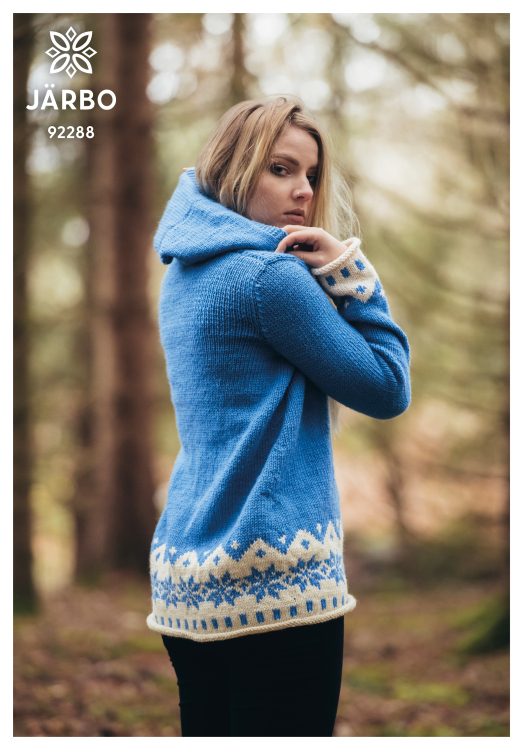 92288 LANGGENSER MED MØNSTERBORD OG HETTE