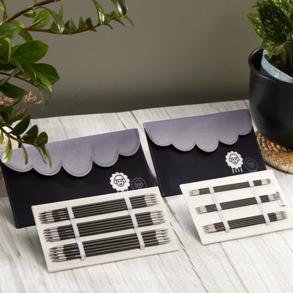 Strømpepinnesett Karbonz 15 cm