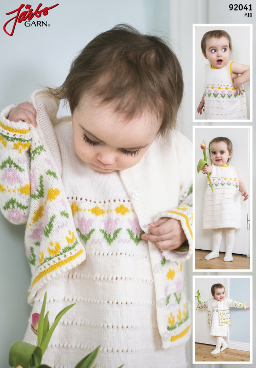 Tulipan - barnejakke & kjole