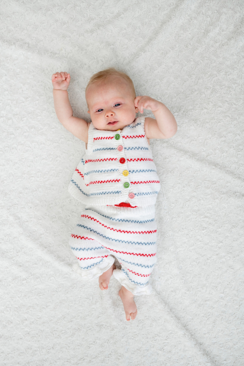 92470.  'Hedda' - tunika med pippistriper og matchende mamelukker