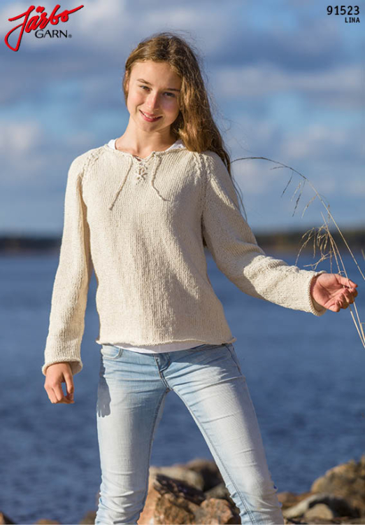 91523. BARNEGENSER MED SNØRING