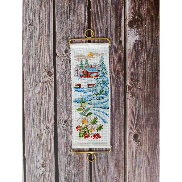 Krispigt vinterlandskap - minivepa