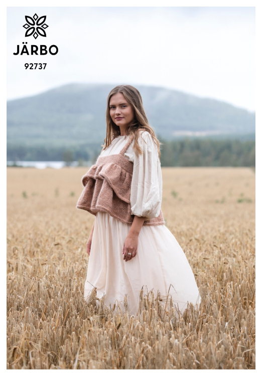 Vallmo - strikket topp