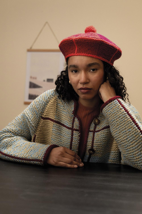 Thistle Thorn Beret - rutete basker