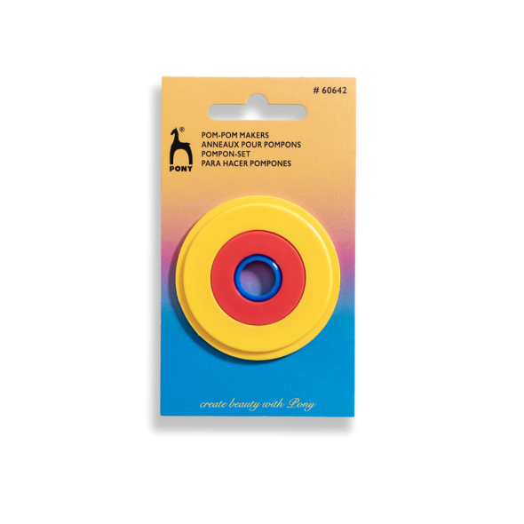 Pom Pom-maler (3,5, 5 og 7,5 cm)