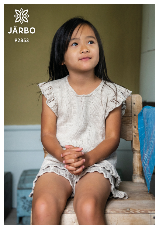 Äng – barnetopp med volanger